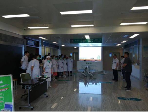 我院走进社区卫生服务中心开展消防安全培训2.JPG
