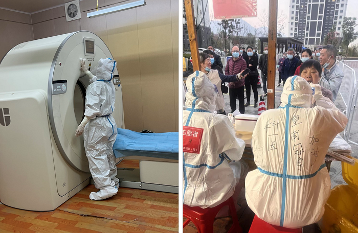 苏州90后医护夫妻“浪漫”抗疫 丈夫隔三差五送来鲜花.png